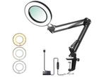 Veiling - Vergrootglas bureaulamp met klem, Nieuw