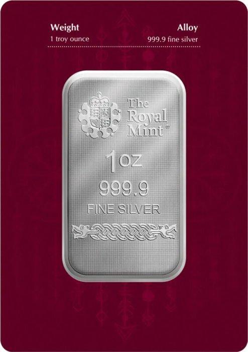 1 Troy Ounce - Zilver .999 - Thor Royal Mint - 31,10 gram -, Postzegels en Munten, Edelmetalen en Baren