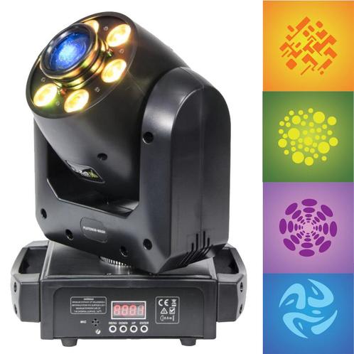 Ibiza Light PLUTON30-WASH Spot & Wash Moving Head 2-in-1, Musique & Instruments, Lumières & Lasers