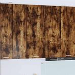 vidaXL Hangkast met opslag Rook Eiken 40 x 31 x 100 cm, Huis en Inrichting, Kasten | Overige, Verzenden, Nieuw