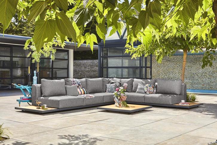 Suns Kota loungeset rechts light anthracite SALE |, Tuin en Terras, Tuinsets en Loungesets