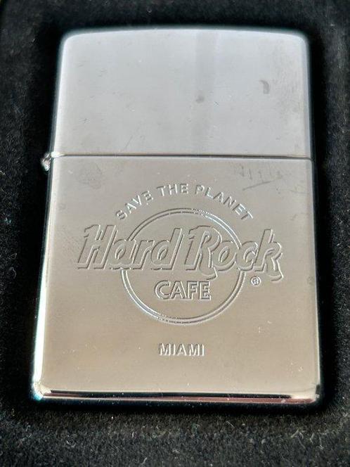 Zippo, Hard Rock Miami - Zonder Minimumprijs - Aansteker -, Verzamelen, Rookartikelen, Aanstekers en Luciferdoosjes
