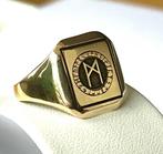 Zonder Minimumprijs - Ring - 9 kt. Geel goud - Viking rune