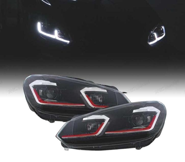 PHARES VOLKSWAGEN VW GOLF 6 08-13 LOOK GOLF GTI 7 DYNAMIQUES, Auto-onderdelen, Verlichting, Verzenden