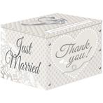 Just Married Enveloppen Gift Box 30cm, Hobby en Vrije tijd, Feestartikelen, Verzenden, Nieuw