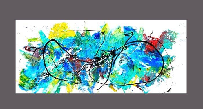 Alberto Stocco - Abstract, Antiek en Kunst, Kunst | Schilderijen | Modern