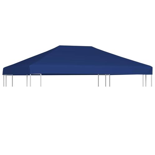 vidaXL Prieeldak 310 g/mÂ² 4x3 m blauw, Jardin & Terrasse, Tonnelles, Envoi