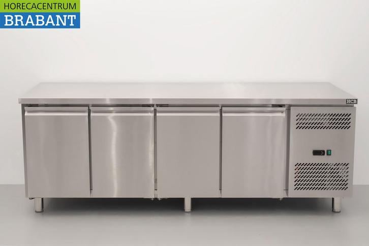 RVS Vrieswerkbank 4 deuren 1/1 gastronorm 223 cm Horeca, Zakelijke goederen, Horeca | Keukenapparatuur, Ophalen of Verzenden