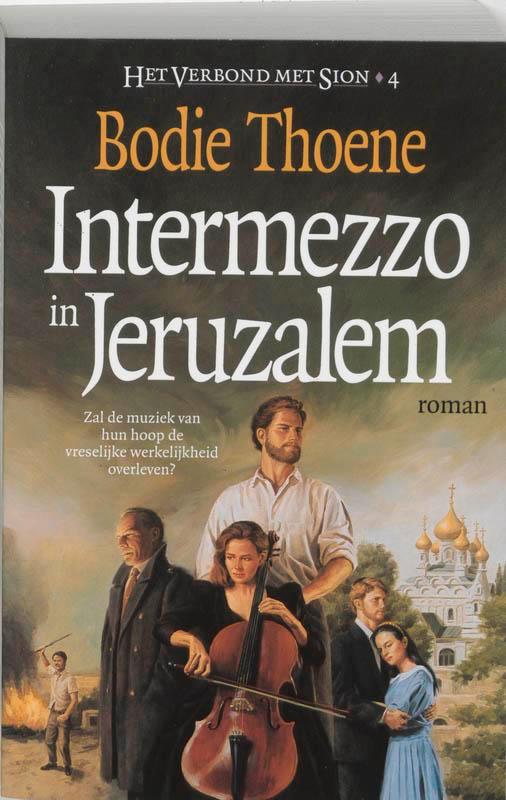 Intermezzo in Jeruzalem 9789060677162 B. Thoene, Boeken, Romans, Gelezen, Verzenden