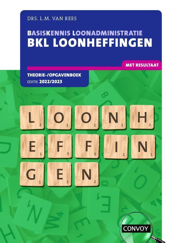 2022-2023 / BKL Loonheffingen / Theorie-/opgavenboek, Livres, Livres d'étude & Cours, Envoi