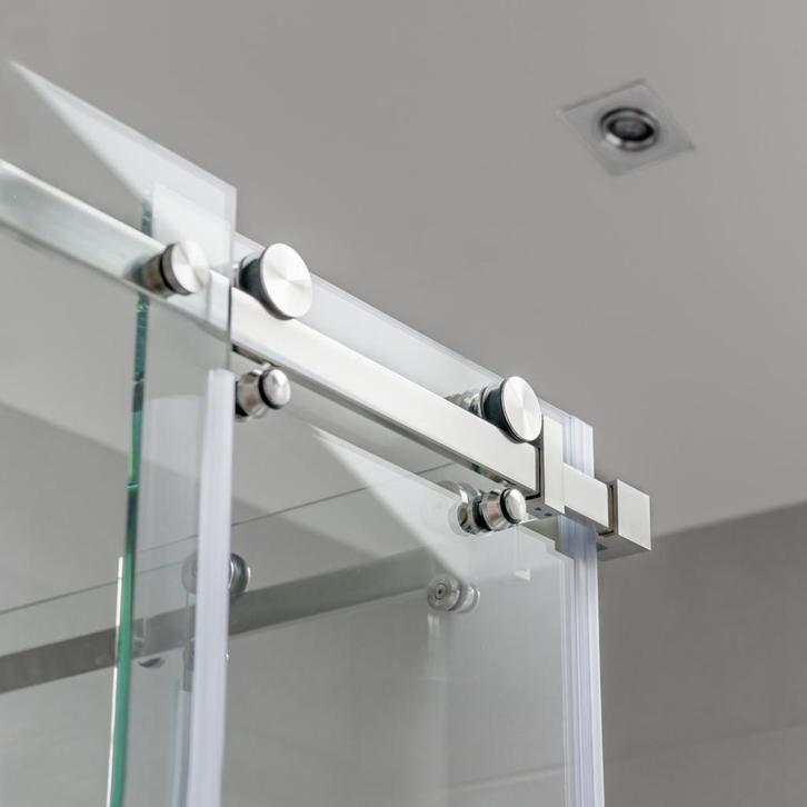 Premium Slide SH schuifdeurbeslag hoekdouche met dorpel - vo, Doe-het-zelf en Bouw, Glas en Ramen, Nieuw, Verzenden