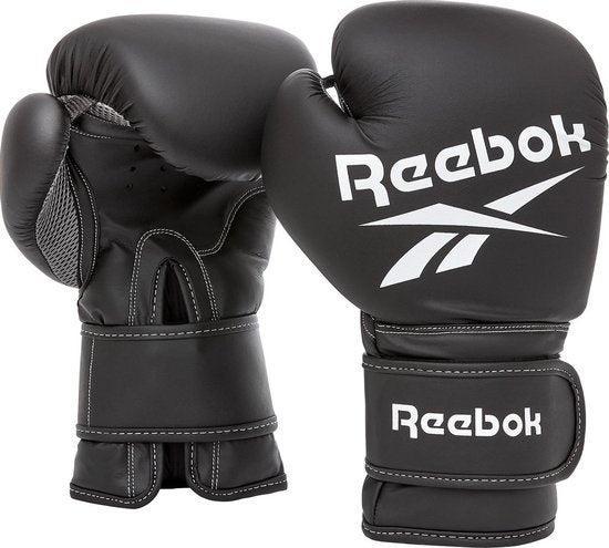 2dekans | Reebok bokshandschoenen zwart 10oz, Sport en Fitness, Boksen, Ophalen of Verzenden