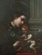 Scuola italiana (XVI-XVII) - SantAntonio con Bambino, Antiek en Kunst