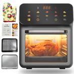 Airfryer oven XXL - heteluchtfriteuse - 10L - 1350W - Zwart, Elektronische apparatuur, Airfryers, Verzenden, Nieuw