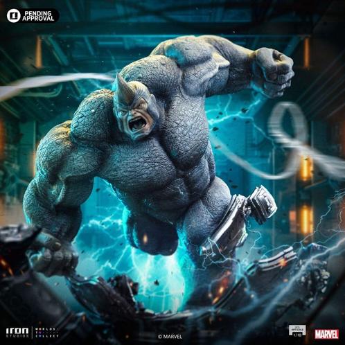 Marvel BDS Art Scale Statue 1/10 Rhino 26 cm, Collections, Cinéma & Télévision, Enlèvement ou Envoi