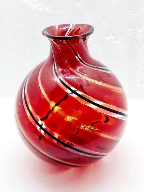 F&M Ballarin - Angelo Ballarin - Vaas - Glas, Antiek en Kunst, Antiek | Glaswerk en Kristal
