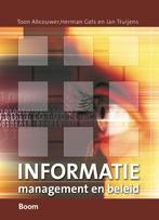 Informatiemanagement en informatiebeleid 9789012117951, Boeken, Gelezen, T. Abcouwer, H. Gels, Verzenden