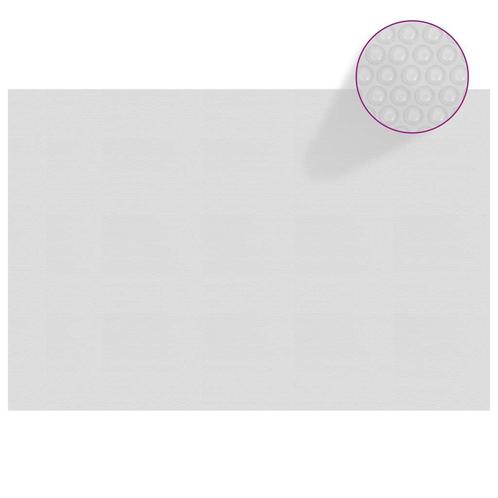 vidaXL Zwembadfolie solar drijvend 300x200 cm PE grijs, Tuin en Terras, Zwembaden, Nieuw, Verzenden