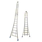 Solide 2-delige ruitenwasserladder 2×12 sporten, Doe-het-zelf en Bouw, Ladders en Trappen, Nieuw, Ophalen of Verzenden, Ladder