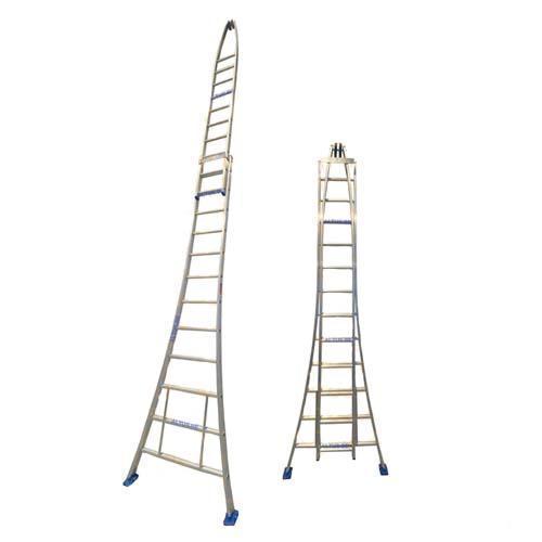 Solide 2-delige ruitenwasserladder 2×12 sporten, Doe-het-zelf en Bouw, Ladders en Trappen, 4 meter of meer, Opvouwbaar of Inschuifbaar