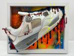 Alvin Silvrants - Nike Air Jordan IV “White Oreo” 3D sneaker, Antiek en Kunst