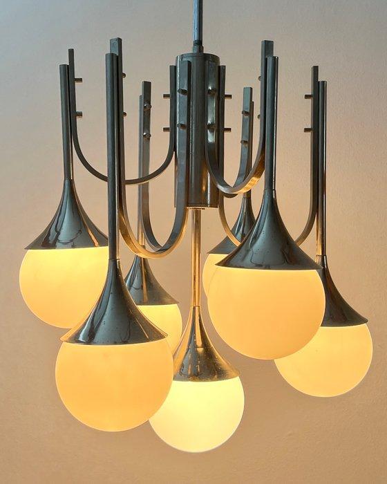 Boulanger - Gaetano Sciolari - Kroonluchter - Metaal,, Antiek en Kunst, Antiek | Verlichting