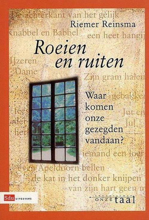 Roeien En Ruiten 9789012099776, Boeken, Kunst en Cultuur | Beeldend, Gelezen, Verzenden
