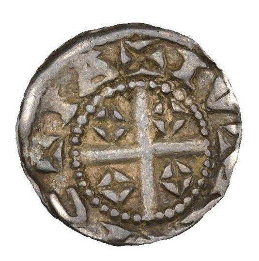 . Rees, Duitsland Denier - Rees - Reinald von Dassel 1159, Postzegels en Munten, Munten | Europa | Niet-Euromunten