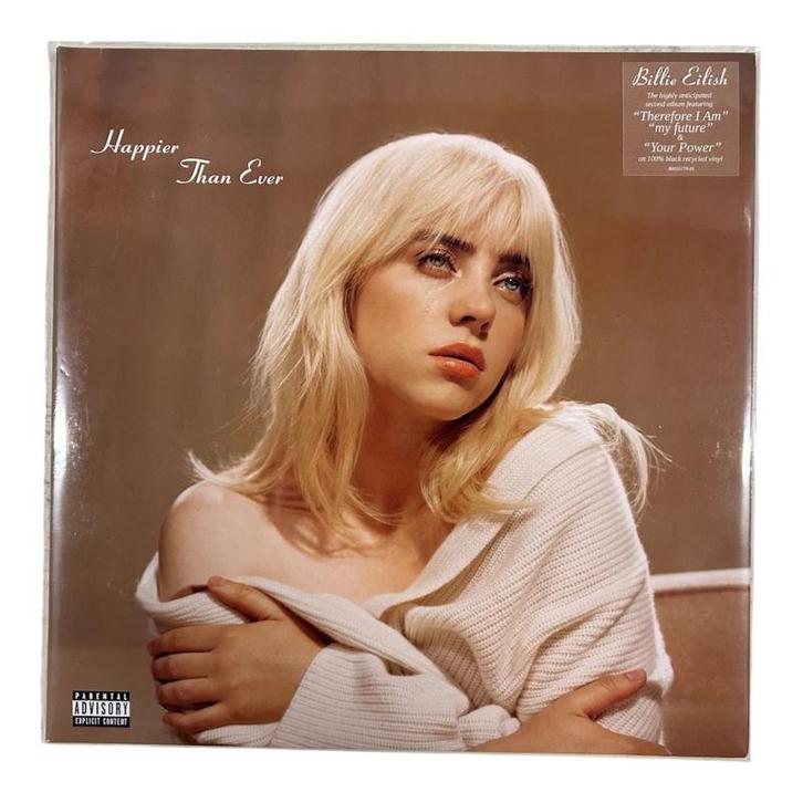 Billie Eilish - Happier Than Ever Vinyl (2LP), CD & DVD, Vinyles | Autres Vinyles, Envoi