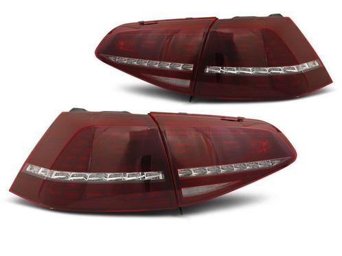 VW Golf 7 LED achterlicht units dynamisch knipperlicht Red, Auto-onderdelen, Verlichting, Nieuw, Volkswagen, Verzenden