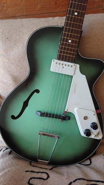 Egmond - Lucky 7 -  - Elektrische gitaar - Nederland - 1960, Musique & Instruments