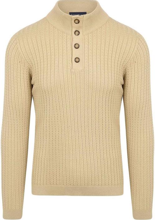 Suitable Pullover Camock Beige maat Maat 52/54 (L) Heren, Vêtements | Hommes, Pulls & Vestes, Envoi