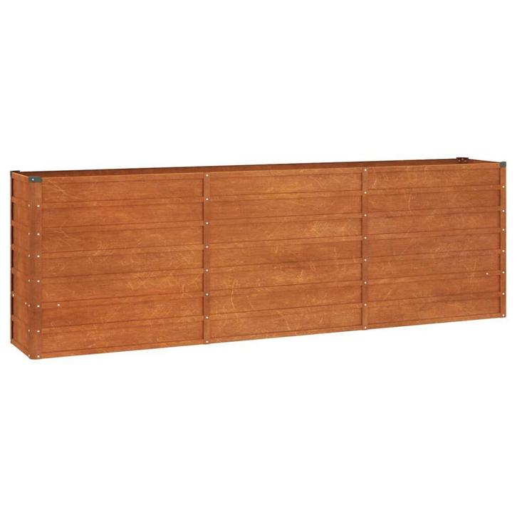 Cortenstaal Plantenbak - Duurzaam! - Tweede Kansje - 60%!, Tuin en Terras, Bloembakken en Plantenbakken, 60 cm of meer, 100 cm of meer
