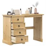 vidaXL Kaptafel Corona 104x47x75 cm massief grenenhout, Verzenden, Nieuw