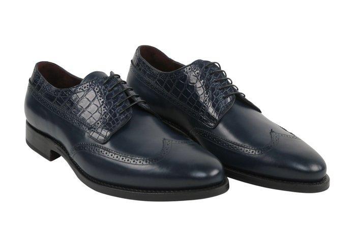 STEFANO RICCI RRP 4500€ Leather & Alligator Oxford Shoes, Kleding | Heren, Schoenen