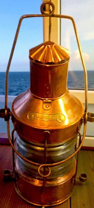 Ankerlicht Masthead lamp - Messing, Antiek en Kunst, Curiosa en Brocante
