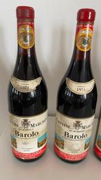 1974 x4 Barolo & 1980 Nebbiolo, Marchesi di Barolo - Piëmont, Nieuw