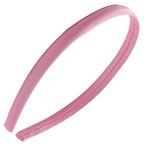 Fako Fashion® - Diadeem - Satijn - 10mm - Roze, Handtassen en Accessoires, Uiterlijk | Haarverzorging, Verzenden, Nieuw