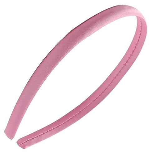 Fako Fashion® - Diadeem - Satijn - 10mm - Roze, Handtassen en Accessoires, Uiterlijk | Haarverzorging, Verzenden