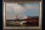James Webb (c.1825-1895) - Zeegezicht met Schepen - NO, Antiek en Kunst