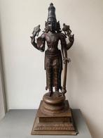 Beeld (1) - Brons - Vishnu - 52 cm - India - 19e eeuw