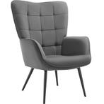 tectake Fauteuil Hygge gestoffeerd, ergonomisch, draagkracht, Huis en Inrichting, Stoelen, Verzenden, Nieuw