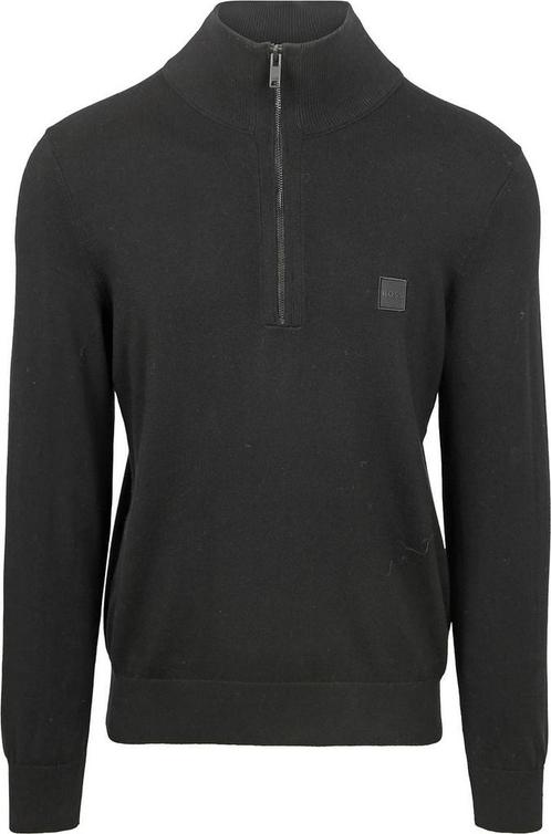 BOSS Kanobix Half Zip Trui Zwart maat Maat 52/54 (L) Heren, Vêtements | Hommes, Pulls & Vestes, Envoi