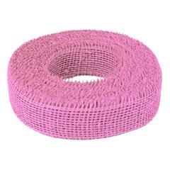 Jute band juteband jutte roze rol 40 meter 5 cm breed, Huis en Inrichting, Woonaccessoires | Kunstplanten en Kunstbloemen, Nieuw