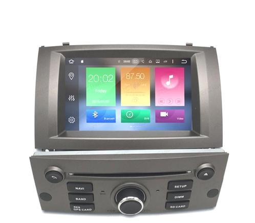 Autoradio Gps 7  Android 11 Pour Peugeot 407 04 – 10, Auto diversen, Autonavigatie, Verzenden