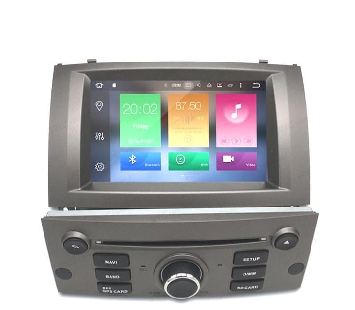 Autoradio Gps 7  Android 11 Pour Peugeot 407 04 – 10, Auto diversen, Autonavigatie, Verzenden