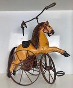 Cheval à bascule - Paard op wielen - France, Antiek en Kunst