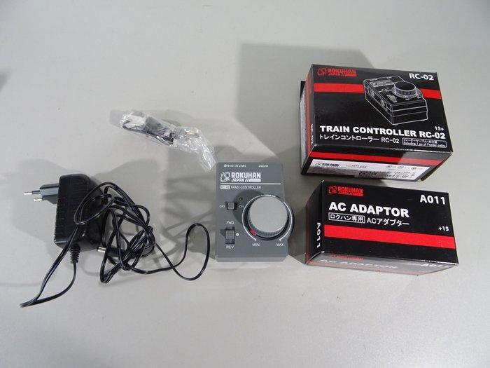 Rokuhan Z - RC 02 - Treinset (2) - 2 x Trafo Rokuhan met 2, Hobby en Vrije tijd, Modeltreinen | H0