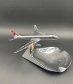 Buhler - Asbak - Vintage Swissair Ashtray with Airplane -, Antiek en Kunst