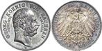 2 Mark Sachsen Georg 1902-1904, Verzenden, België